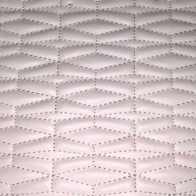 Automobilinnenleder PVC/PU gesteppt mit Schwammleder-Rohstoff für Autositze 