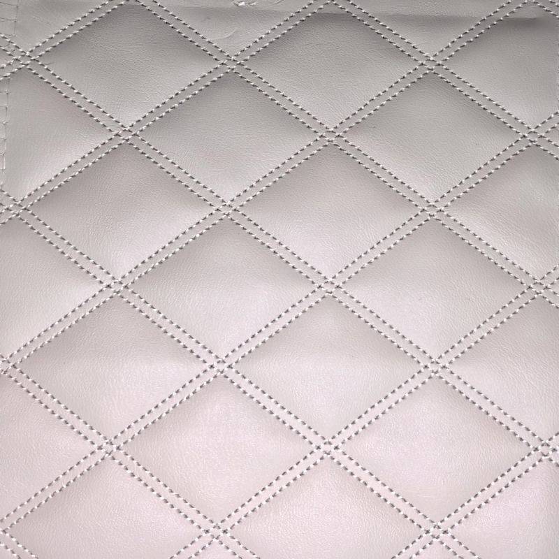Automobilinnenleder PVC/PU gesteppt mit Schwammleder-Rohstoff für Autositze 